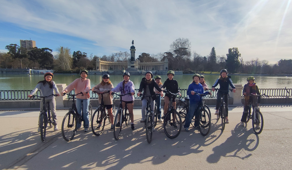 Tour en bici de estudiantes